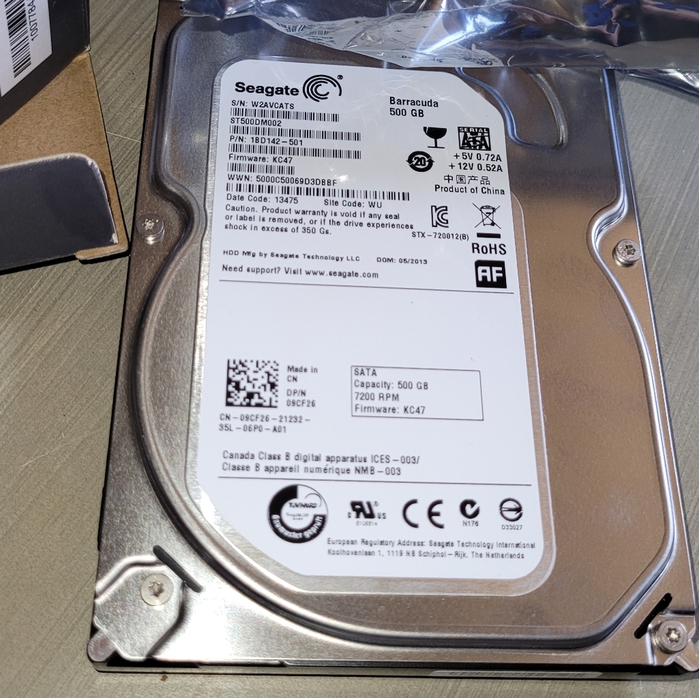 SEAGATE Barracuda 500GB Internal Hard Drive